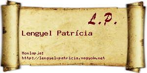 Lengyel Patrícia névjegykártya