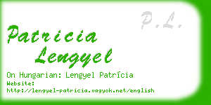 patricia lengyel business card